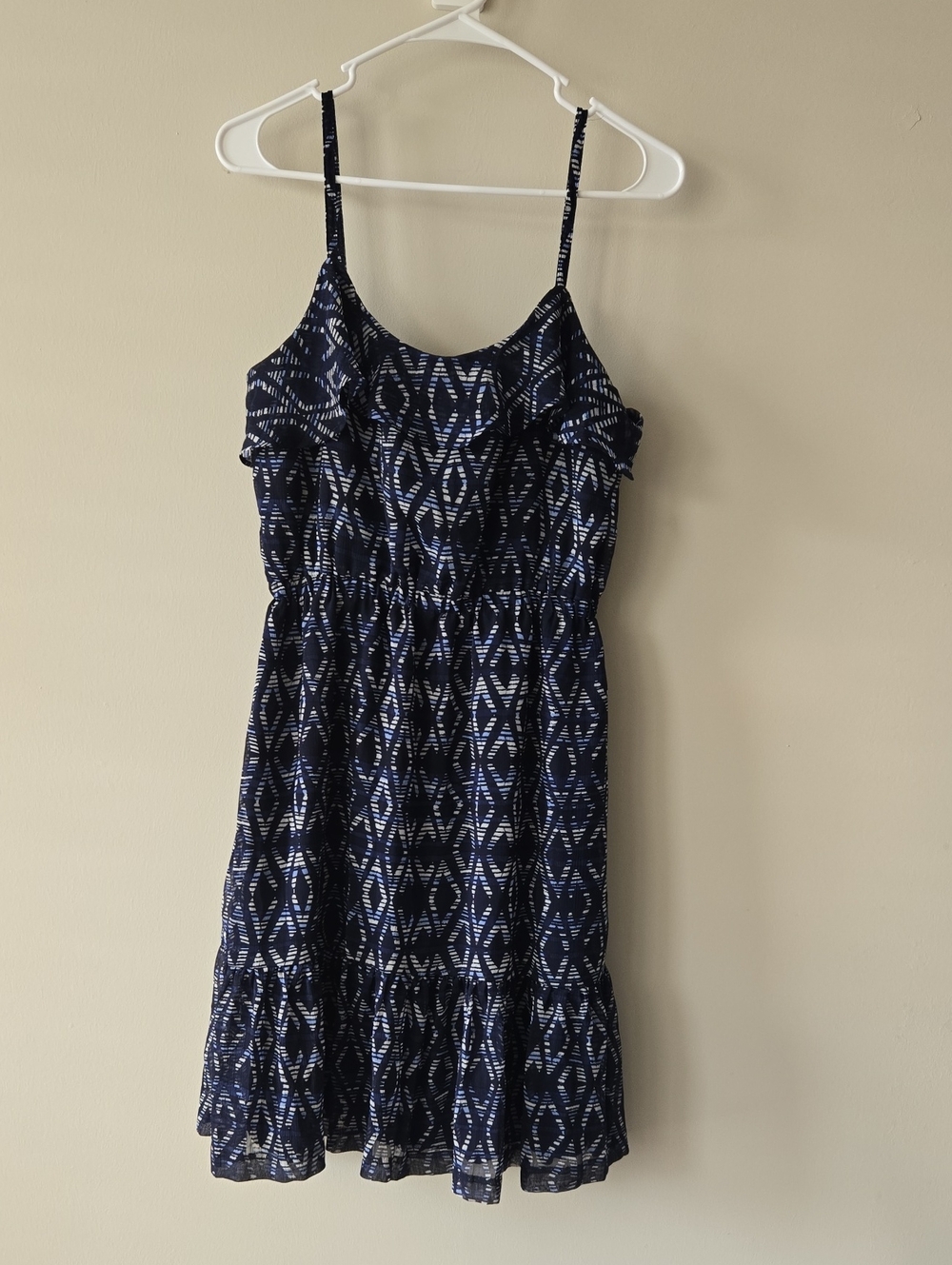 GAP Dark Blue Geometric Dress